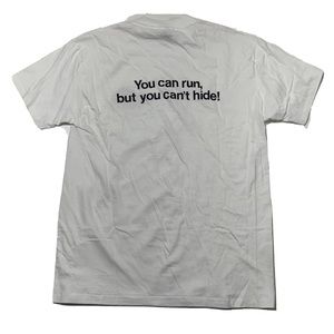 Americas Most Wanted You can run Vintage 90’s USA Single Stitch Mens M White